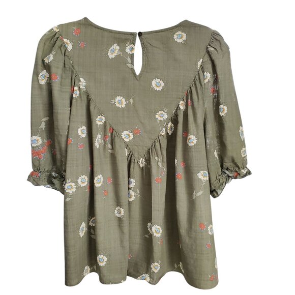 a.n.a BALLOON SLEEVE TOP SIZE XXL - Picture 4 of 7